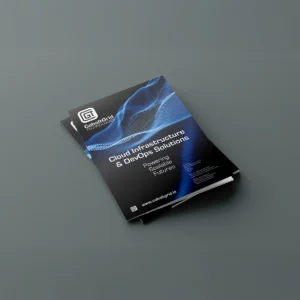 Custom presentation folder with corporate branding