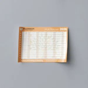 Large format wall planner calendar for office use