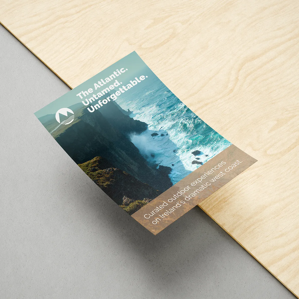Flat promotional leaflets printed for marketing campaigns