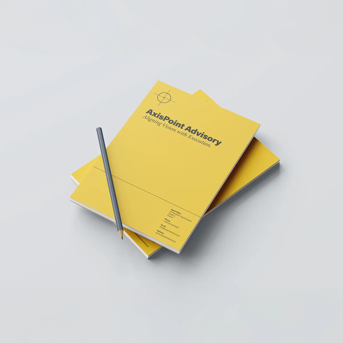 Custom printed refill notepad for office use