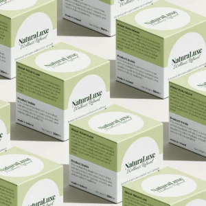 Personalised printed gift box packaging