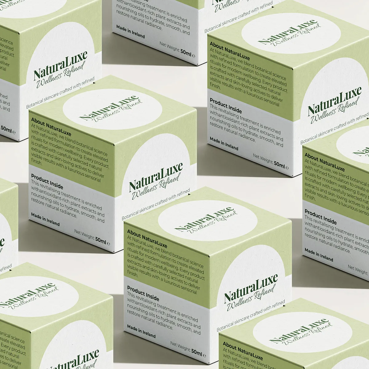 Personalised printed gift box packaging