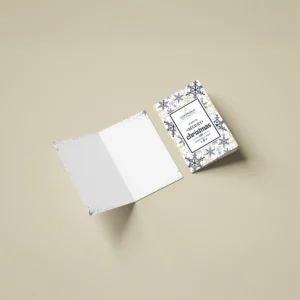 Personalised folded greeting cards for special occasions