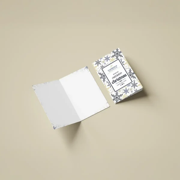 Personalised folded greeting cards for special occasions