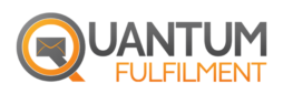 Quantum Fulfilment company logo representing professional print, direct mail and fulfilment services in Ireland