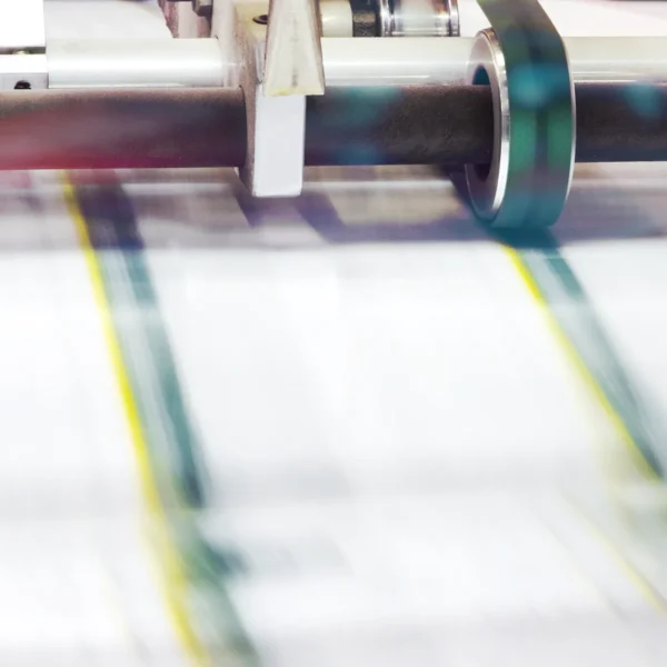 Personalised direct mail printing process