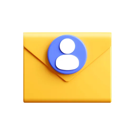 Direct mail icon representing print pack and delivery services