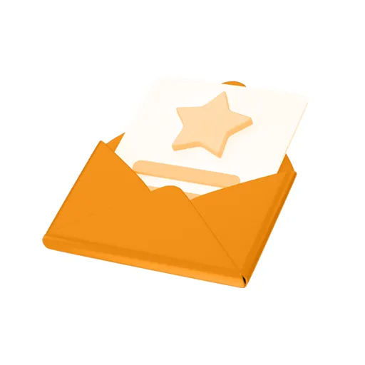 Direct mail icon representing print pack and delivery services